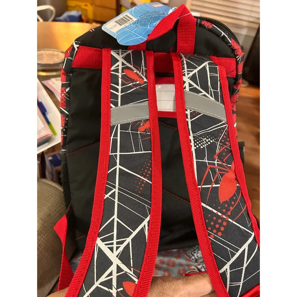 Marvel Spider-Man Backpack‎ Gold Star Collection Reflective Tech Sleeve SPCF54-T